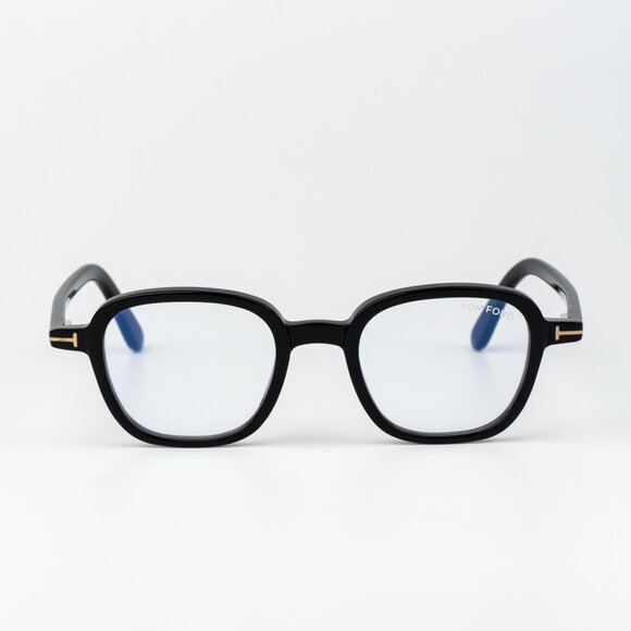 Tom Ford Men Eyeglasses Black Squared FT5837-B 001 NEW AUTHENTIC - Picture 2 of 9